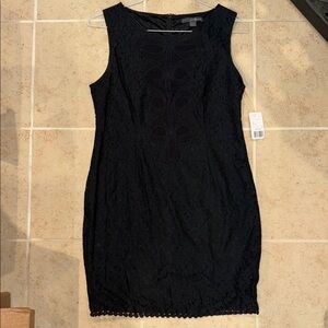 Forever 21 Black Lace Mini Sheath Dress